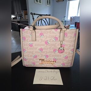 Juicy Couture Strawberry Print Satchel